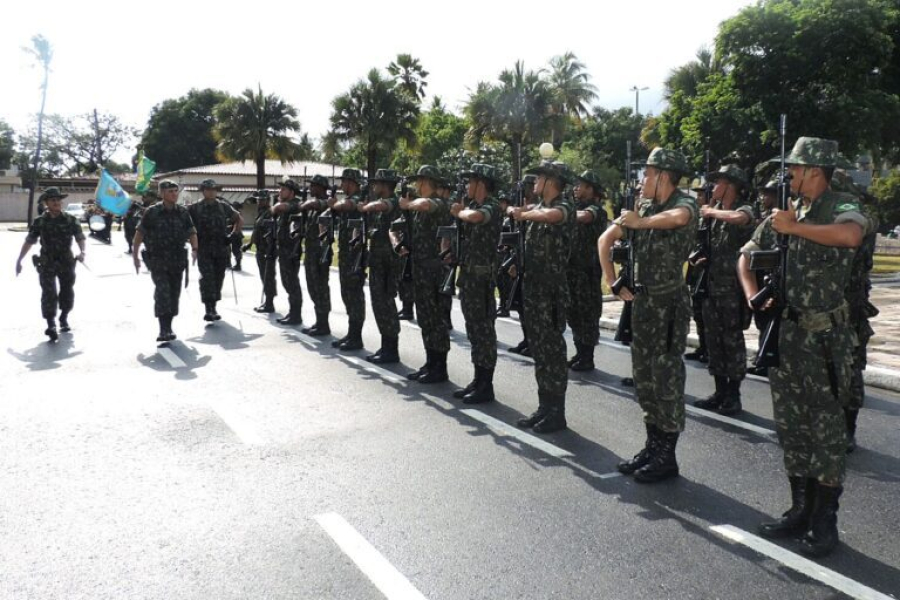 Infantaria Motorizada e Cavalaria do Exército participam do desfile de 7 de setembro em João Pessoa