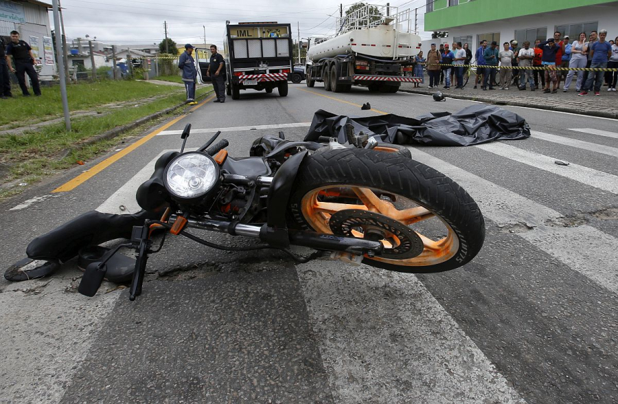 64 vítimas de acidente de moto são atendidas no Trauma de CG durante o fim de semana