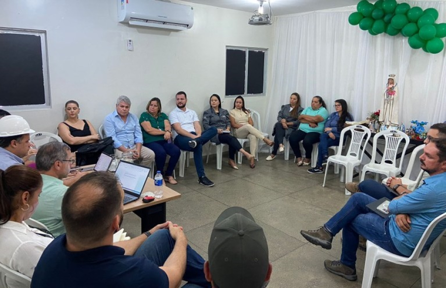 Equipe do Projeto Amar faz reunião de partida para reforma do Hospital Distrital de Itaporanga