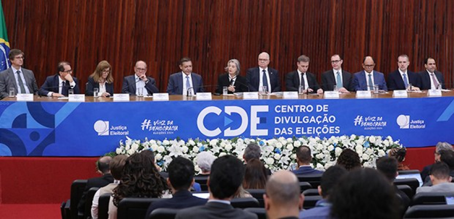 Ministra Cármen Lúcia apresenta balanço do 2º turno das Eleições Municipais de 2024