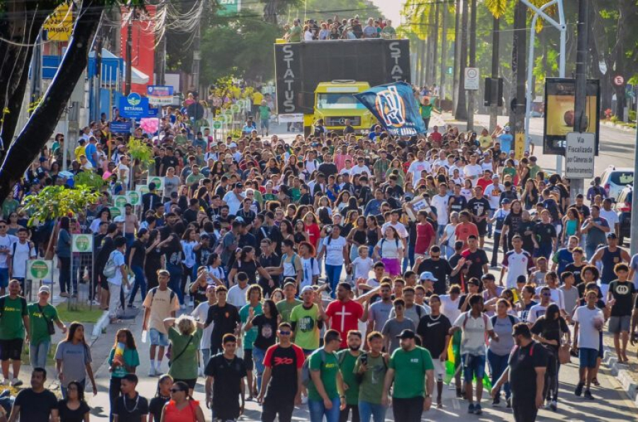 Marcha Para Jesus 2024 acontece neste sábado, em João Pessoa